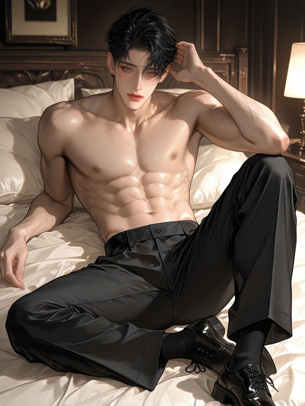 AI-generated image analyzed by PromptLens