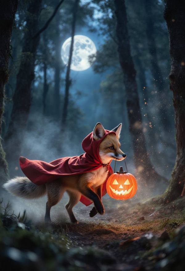 AI-generated image analyzed by PromptLens