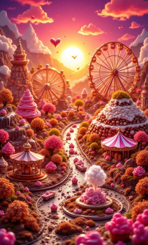 AI-generated image analyzed by PromptLens