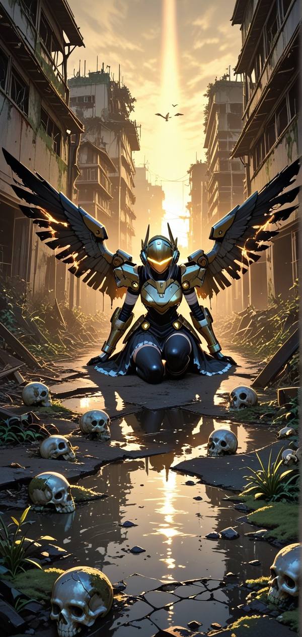 AI-generated image analyzed by PromptLens