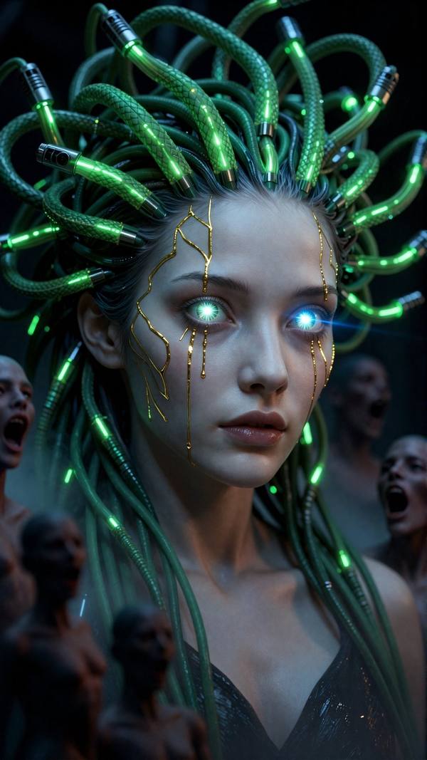 AI-generated image analyzed by PromptLens