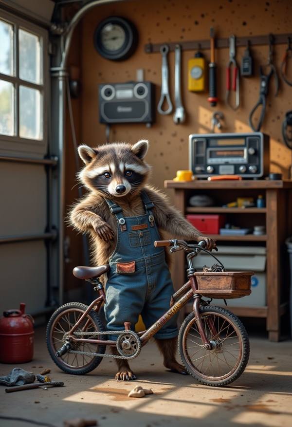 AI-generated image analyzed by PromptLens