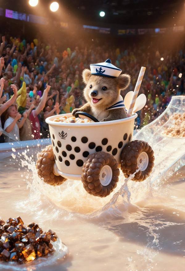 AI-generated image analyzed by PromptLens