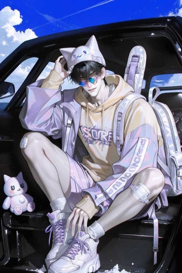 AI-generated image analyzed by PromptLens