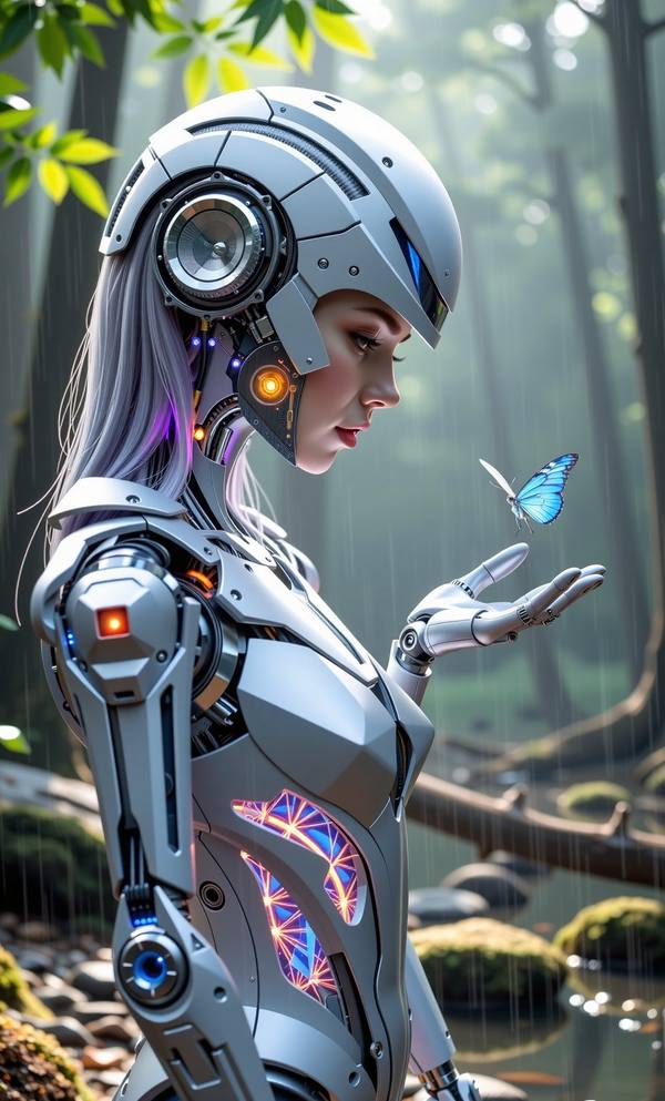 AI-generated image analyzed by PromptLens