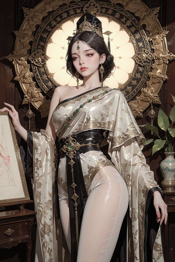 AI-generated image analyzed by PromptLens