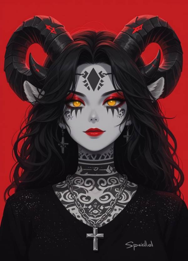 AI-generated image analyzed by PromptLens