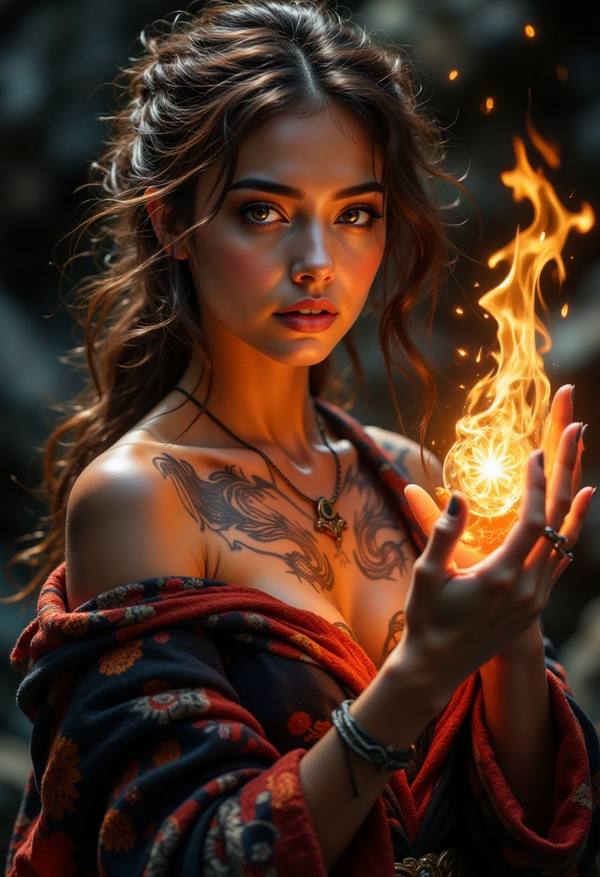 AI-generated image analyzed by PromptLens