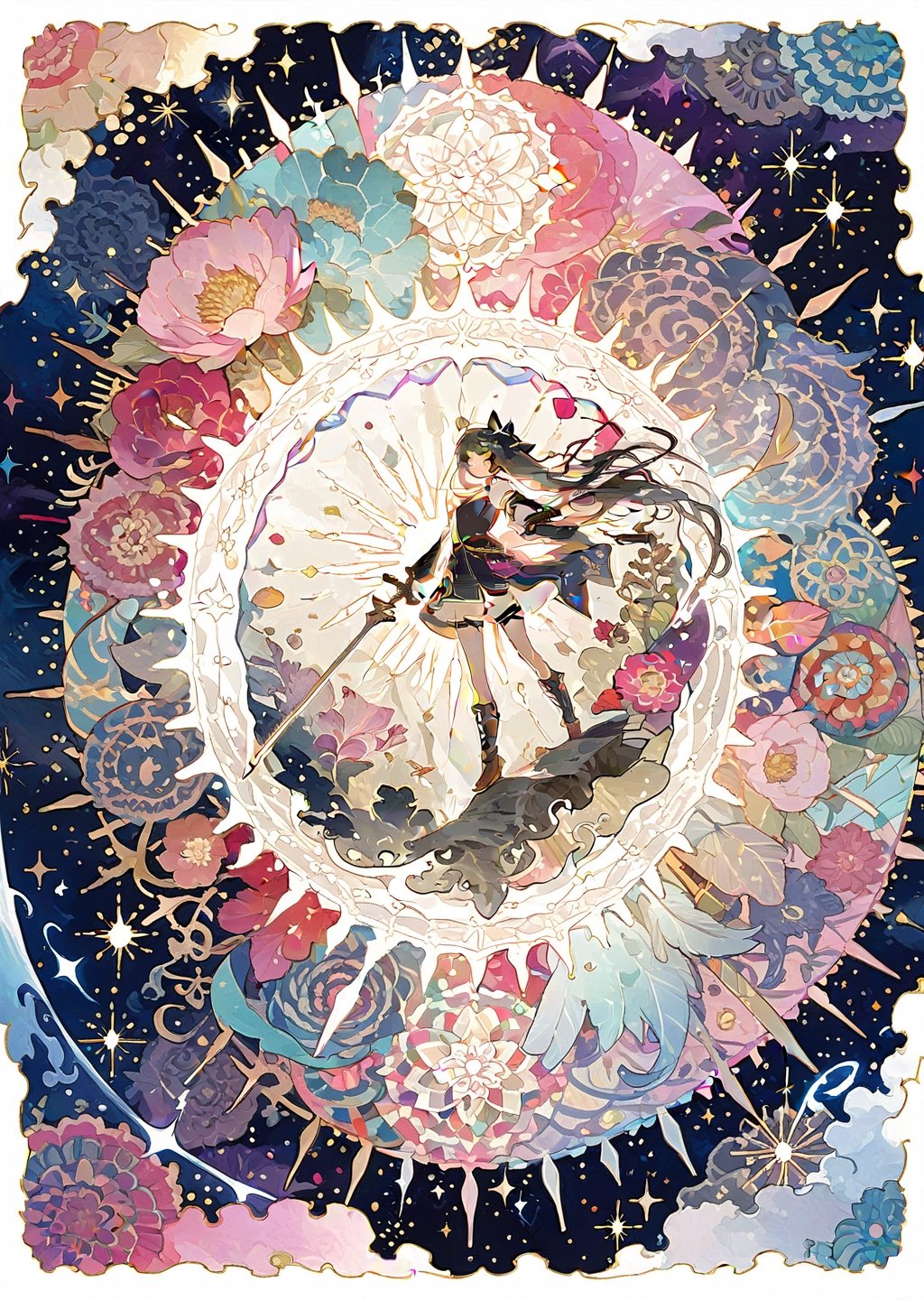 AI-generated image analyzed by PromptLens