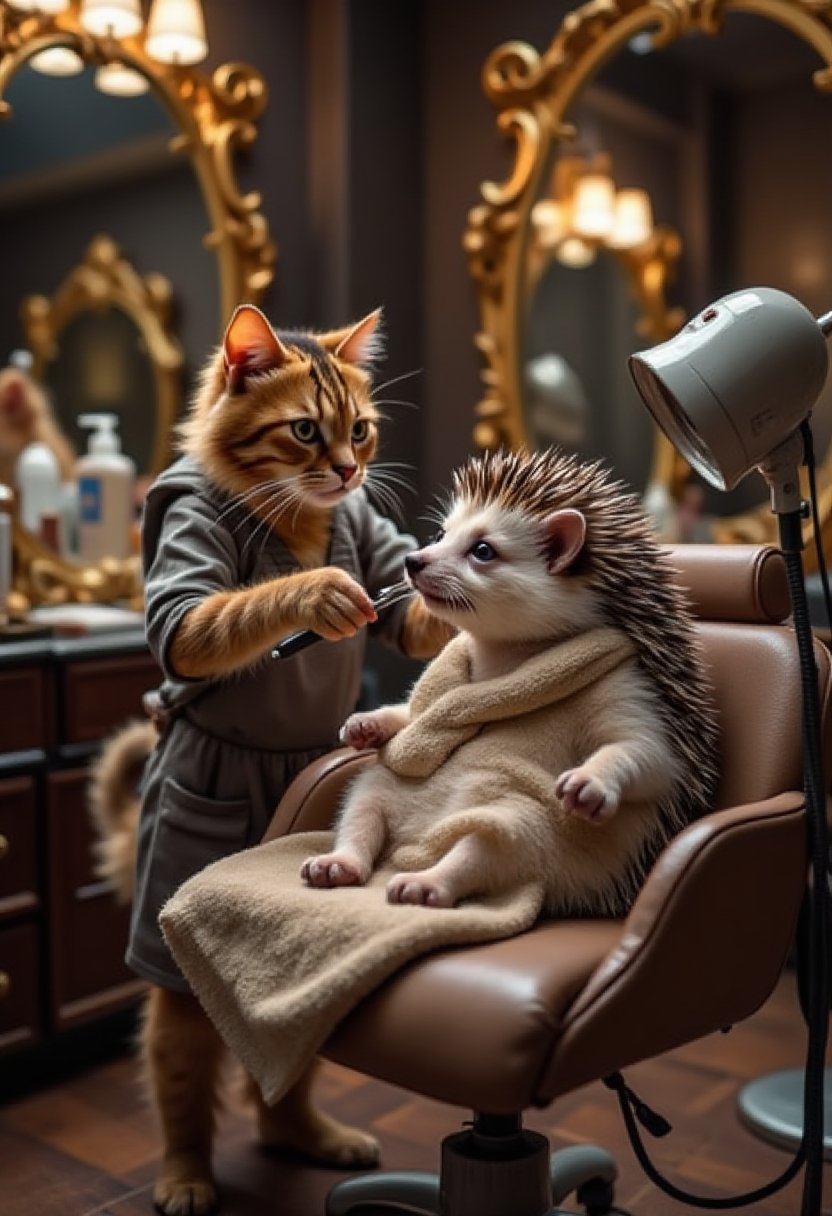 AI-generated image analyzed by PromptLens