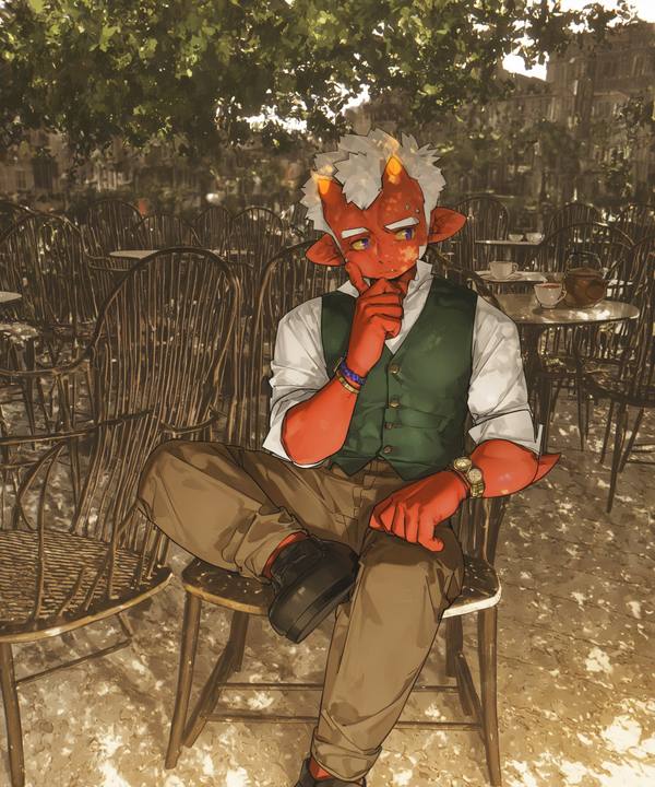 AI-generated image analyzed by PromptLens