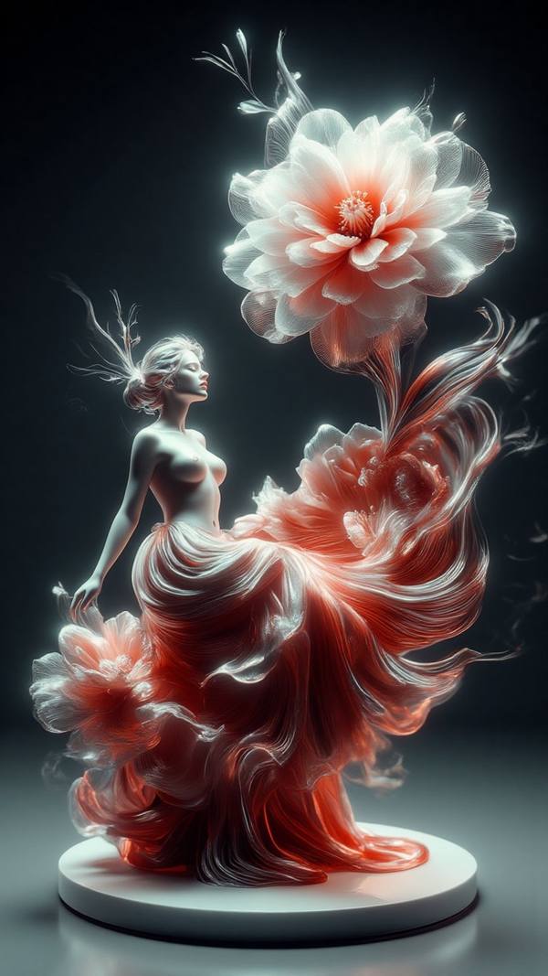 AI-generated image analyzed by PromptLens