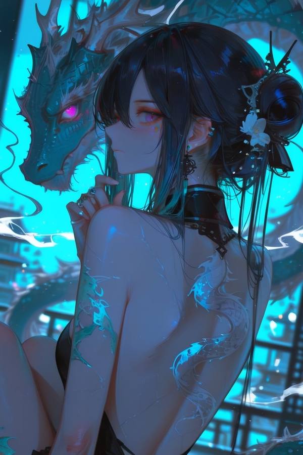 AI-generated image analyzed by PromptLens