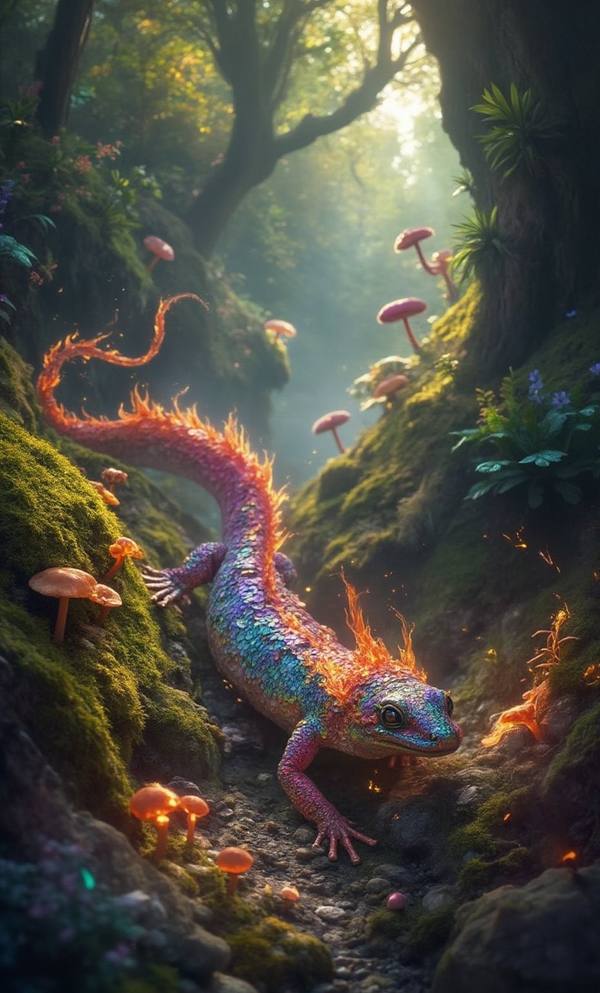 AI-generated image analyzed by PromptLens