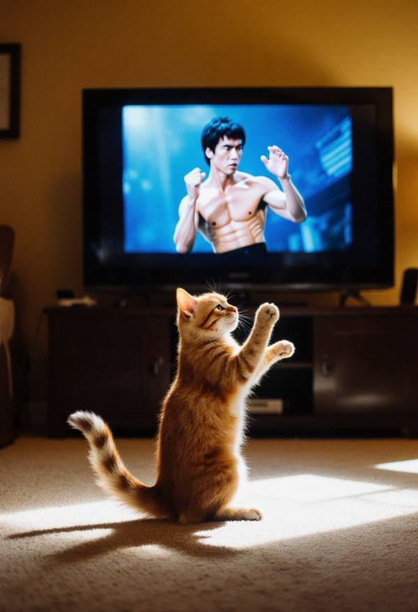 AI-generated image analyzed by PromptLens