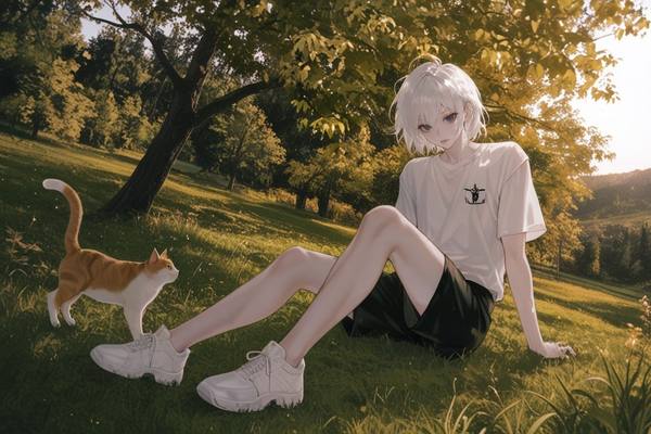 AI-generated image analyzed by PromptLens