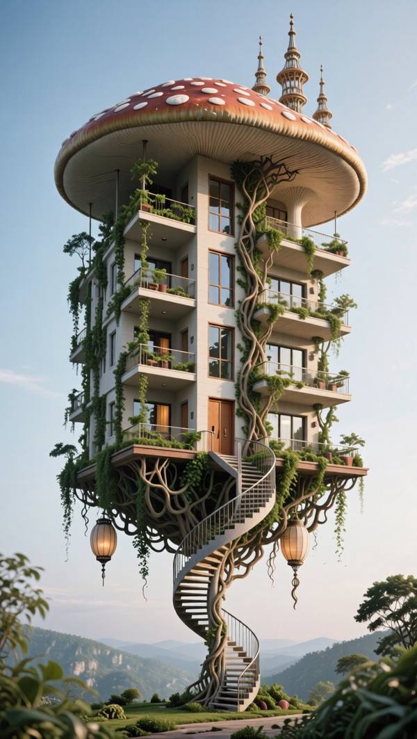 AI-generated image analyzed by PromptLens