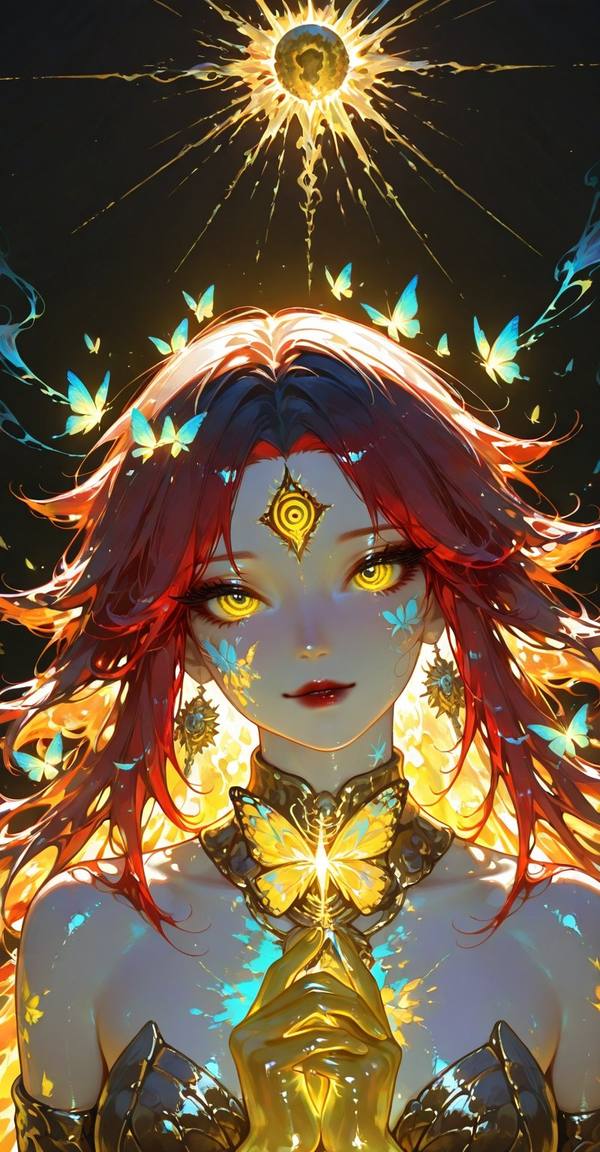 AI-generated image analyzed by PromptLens