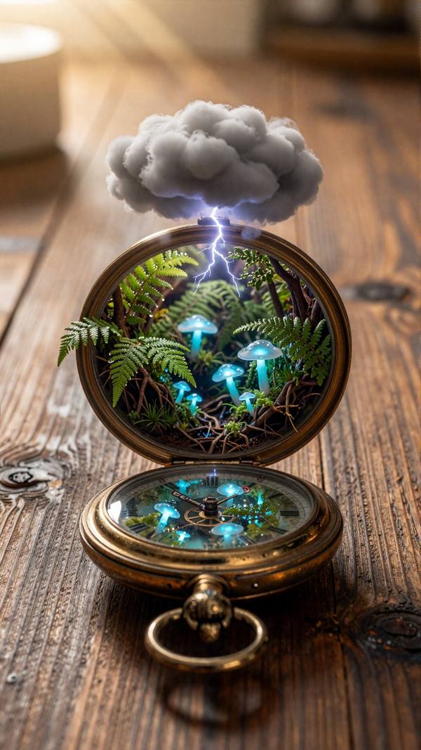 AI-generated image analyzed by PromptLens