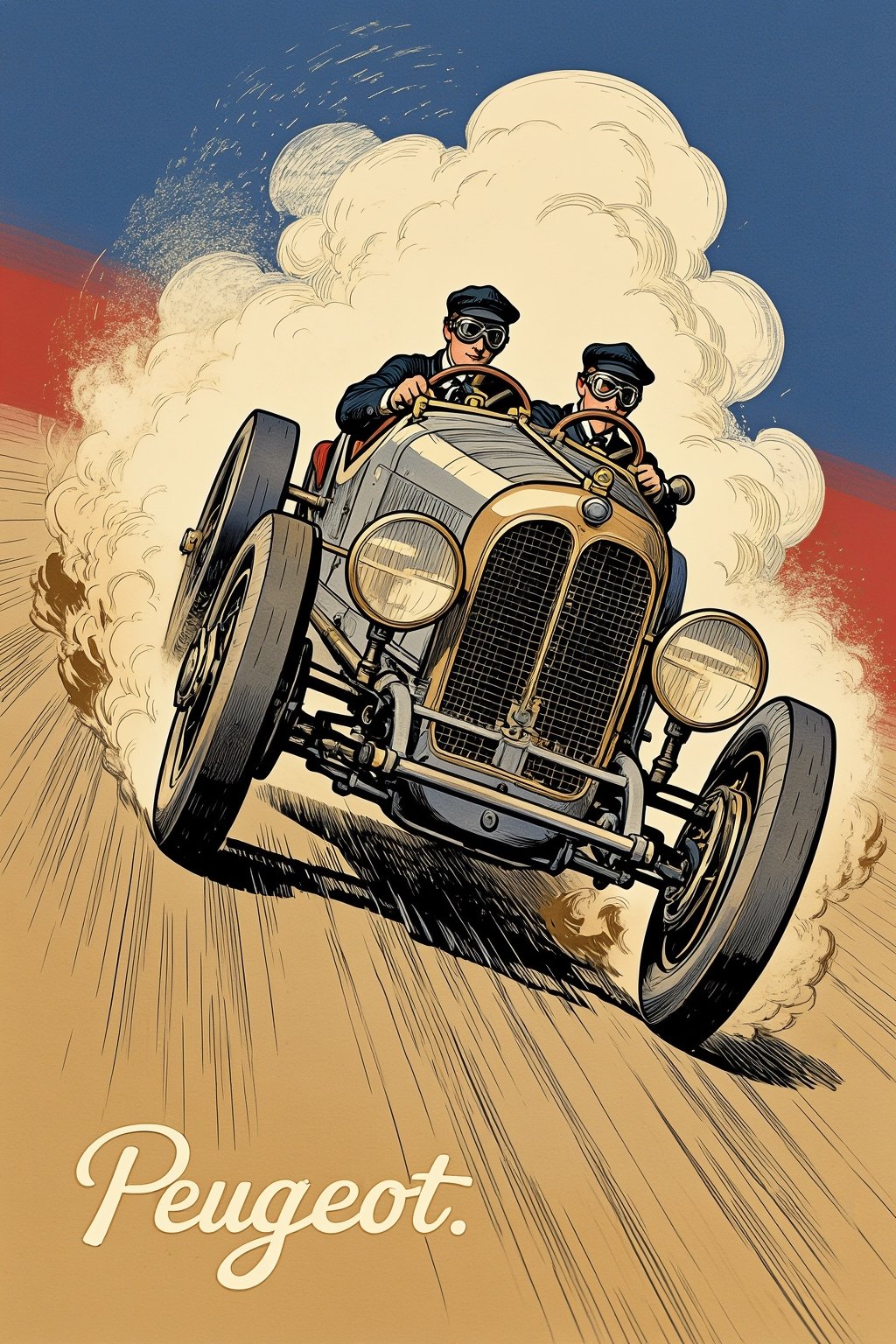 AI-generated image analyzed by PromptLens