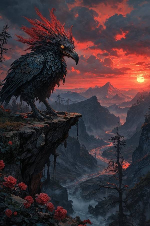 AI-generated image analyzed by PromptLens