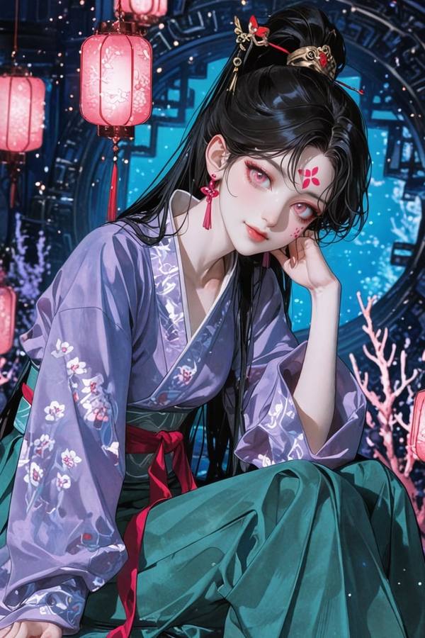 AI-generated image analyzed by PromptLens