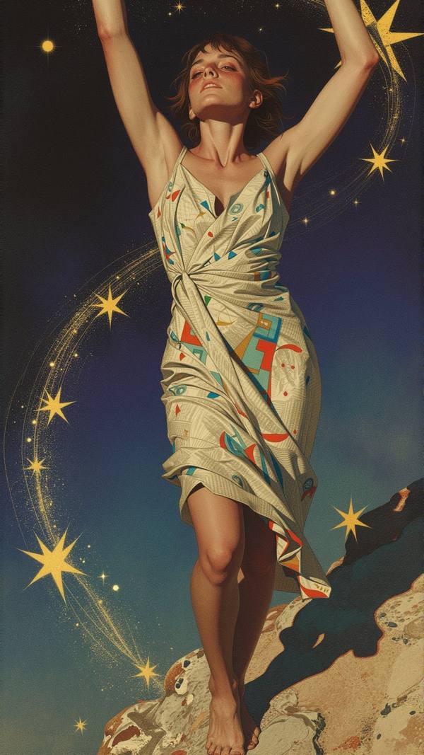 AI-generated image analyzed by PromptLens