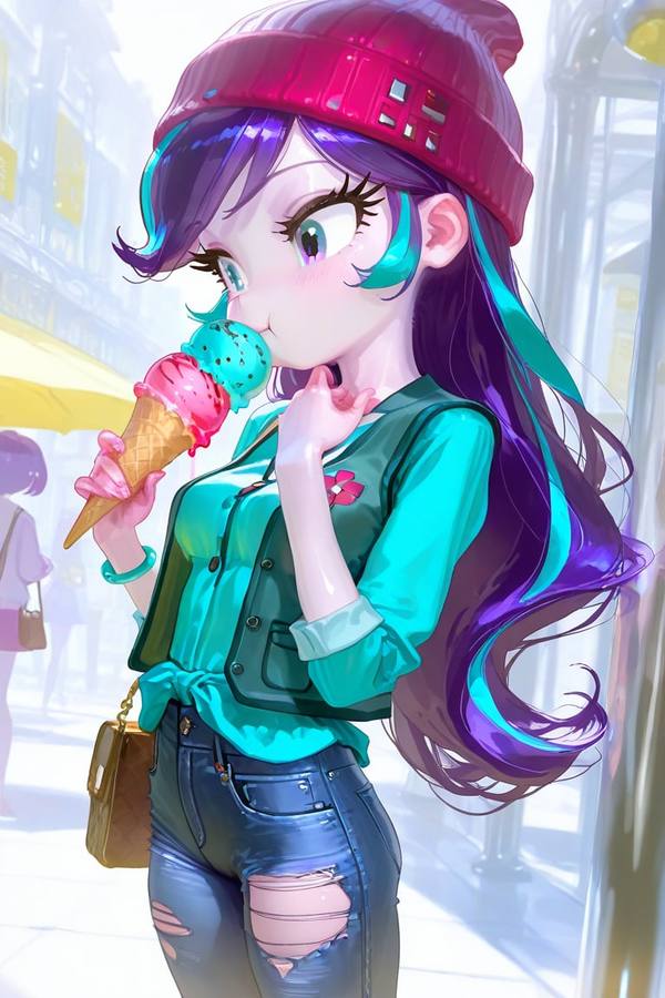 AI-generated image analyzed by PromptLens