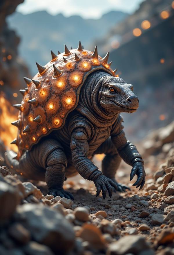 AI-generated image analyzed by PromptLens