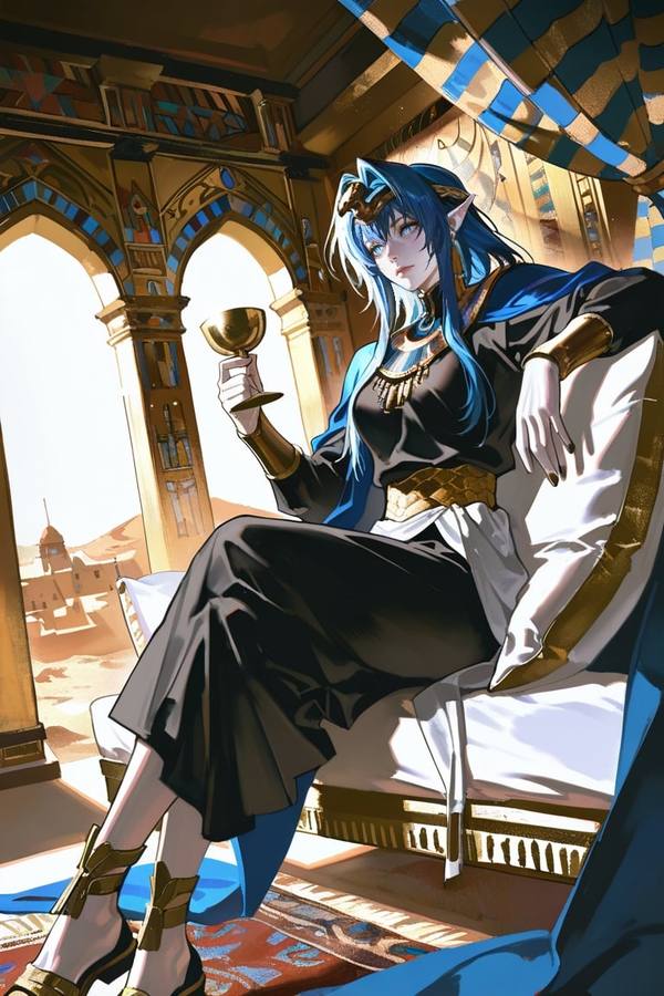 AI-generated image analyzed by PromptLens