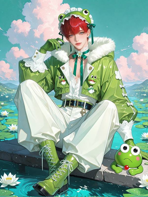 AI-generated image analyzed by PromptLens