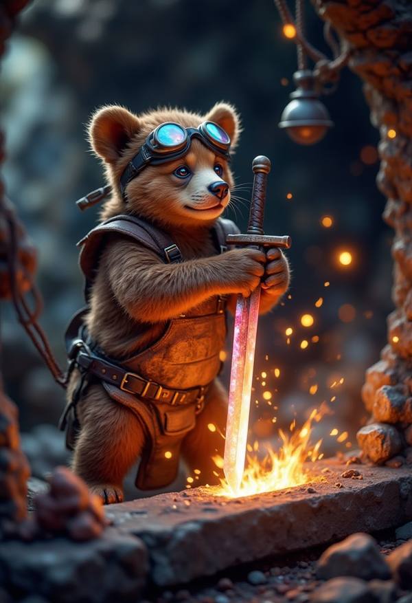 AI-generated image analyzed by PromptLens