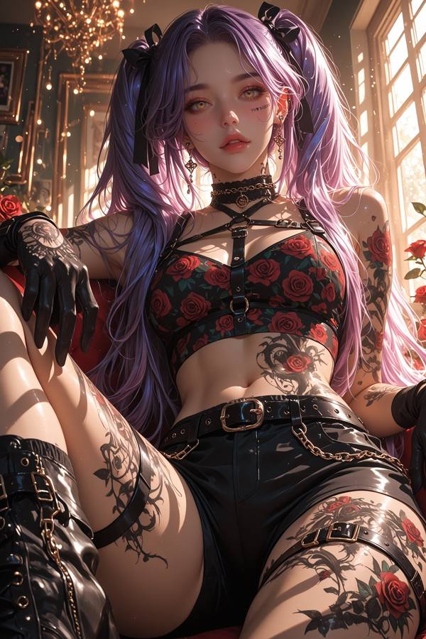 AI-generated image analyzed by PromptLens