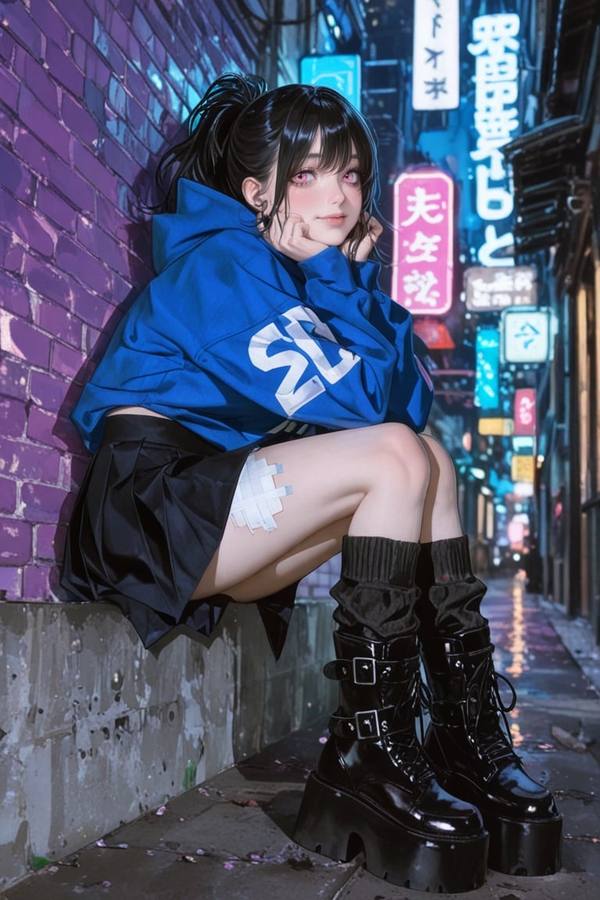 AI-generated image analyzed by PromptLens