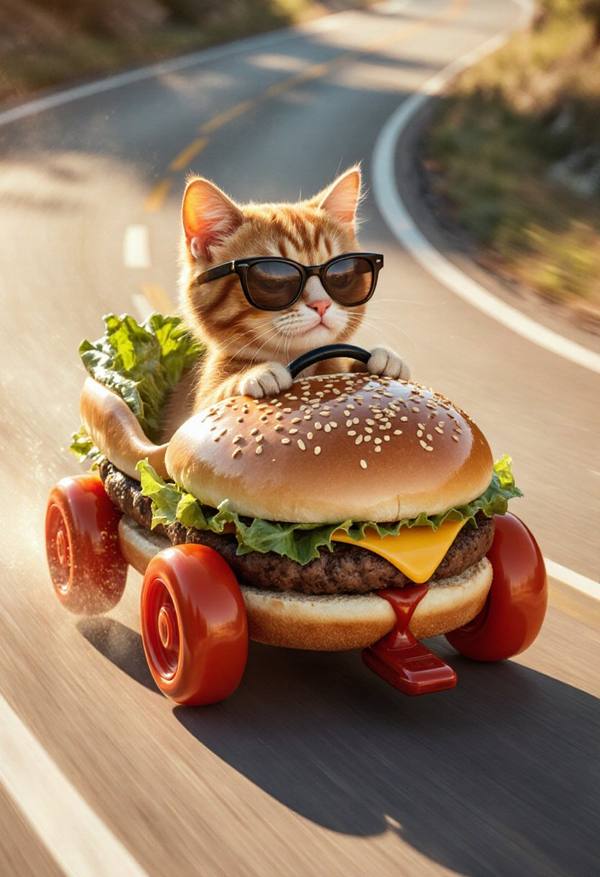 AI-generated image analyzed by PromptLens