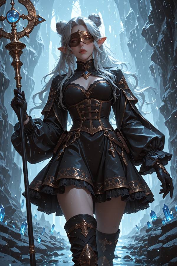 AI-generated image analyzed by PromptLens