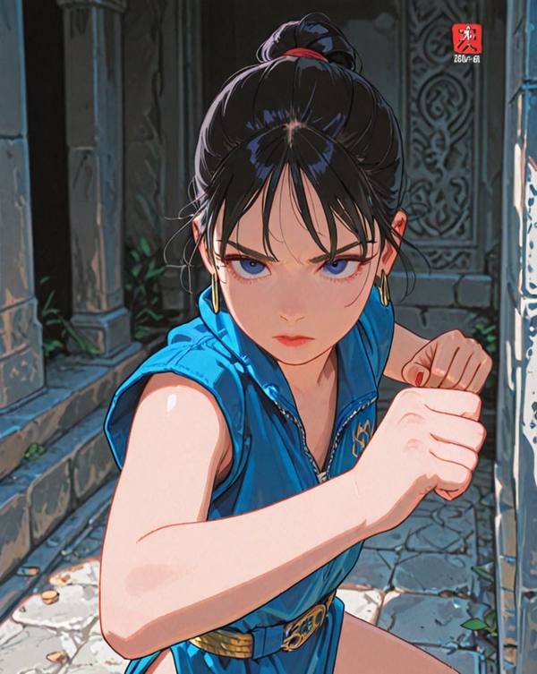 AI-generated image analyzed by PromptLens