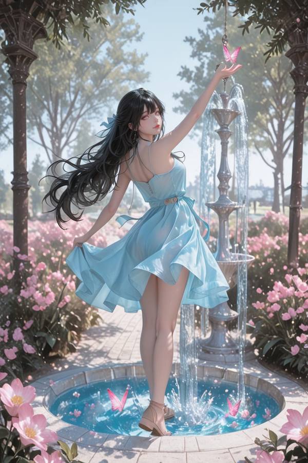 AI-generated image analyzed by PromptLens