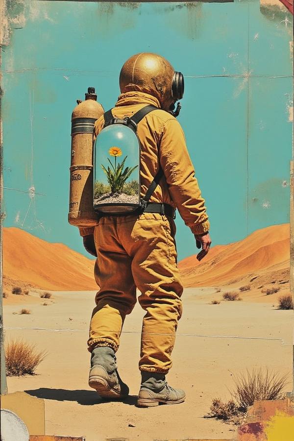 AI-generated image analyzed by PromptLens