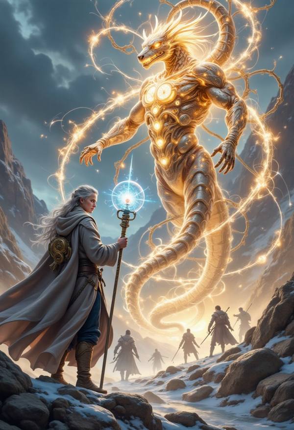 AI-generated image analyzed by PromptLens