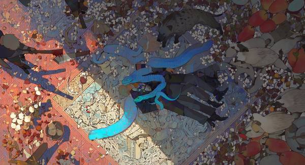 AI-generated image analyzed by PromptLens