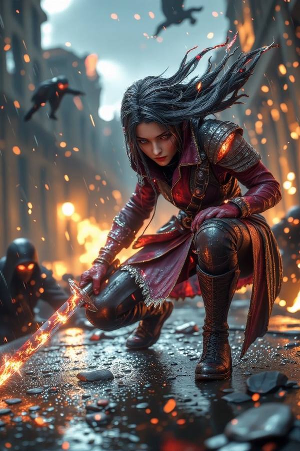 AI-generated image analyzed by PromptLens