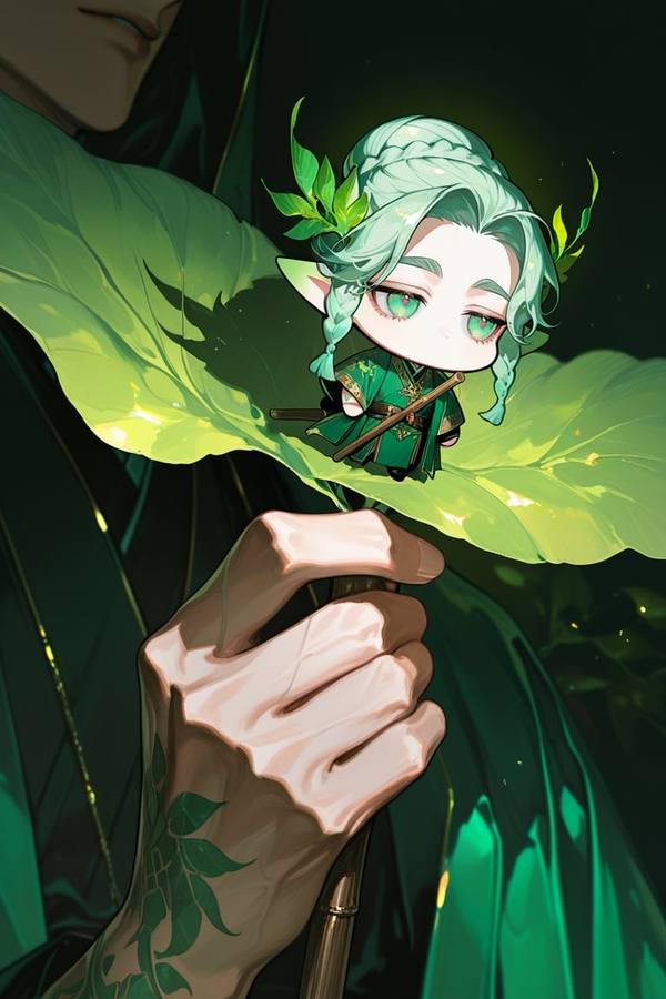 AI-generated image analyzed by PromptLens