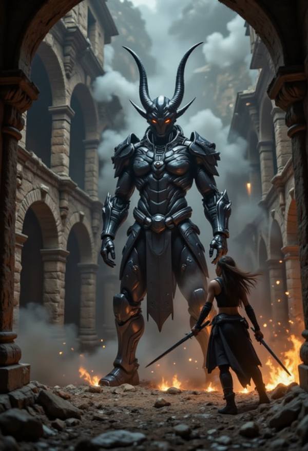 AI-generated image analyzed by PromptLens