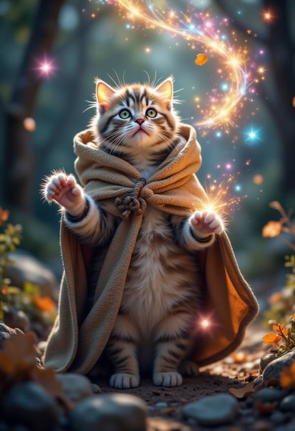 AI-generated image analyzed by PromptLens