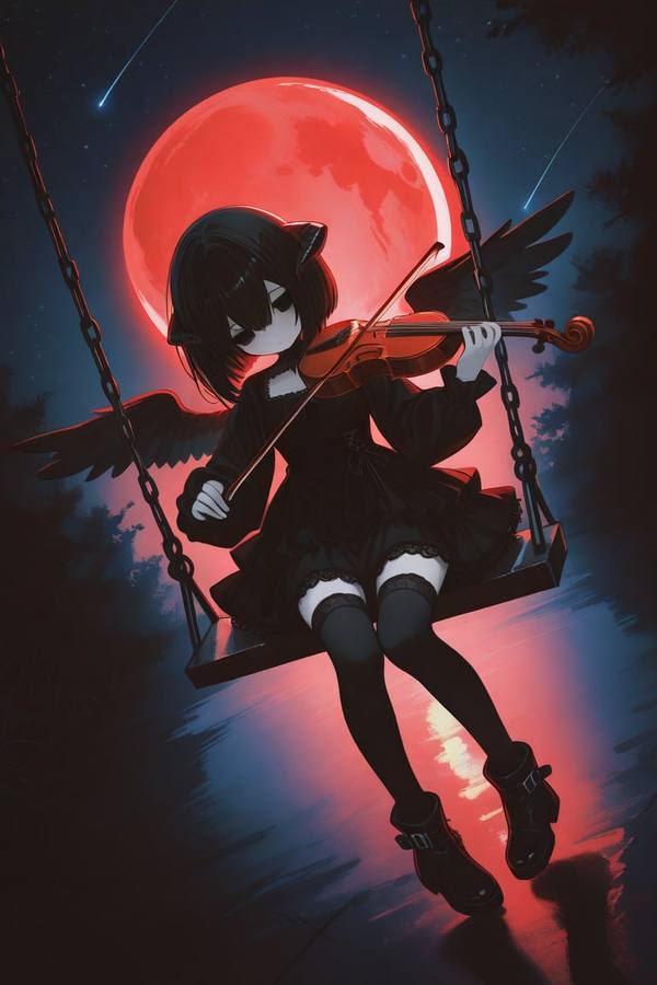 AI-generated image analyzed by PromptLens