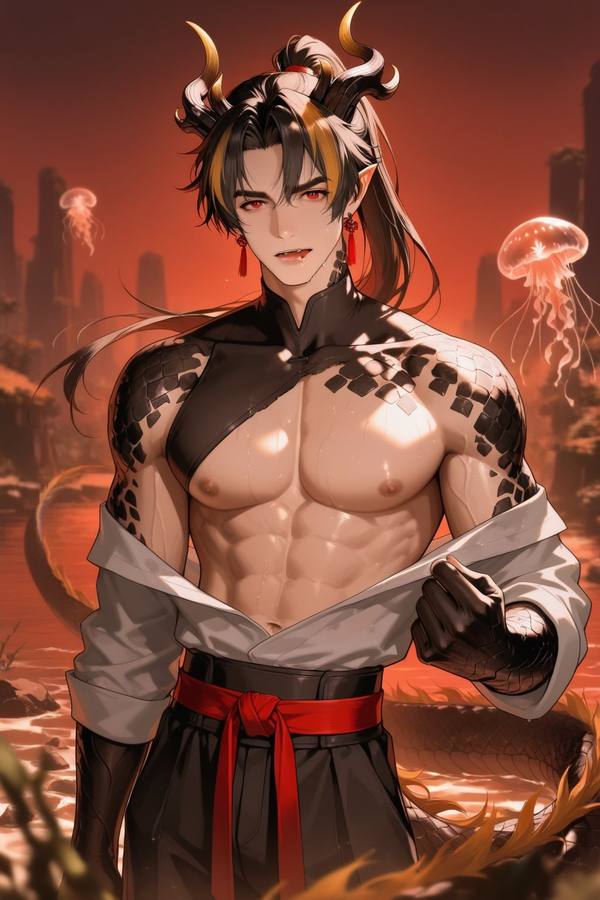 AI-generated image analyzed by PromptLens