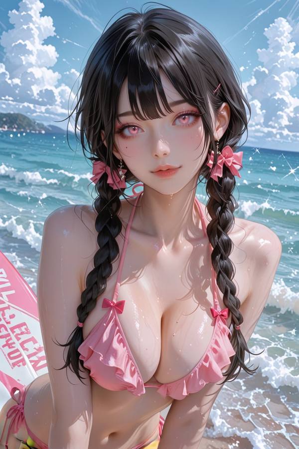 AI-generated image analyzed by PromptLens