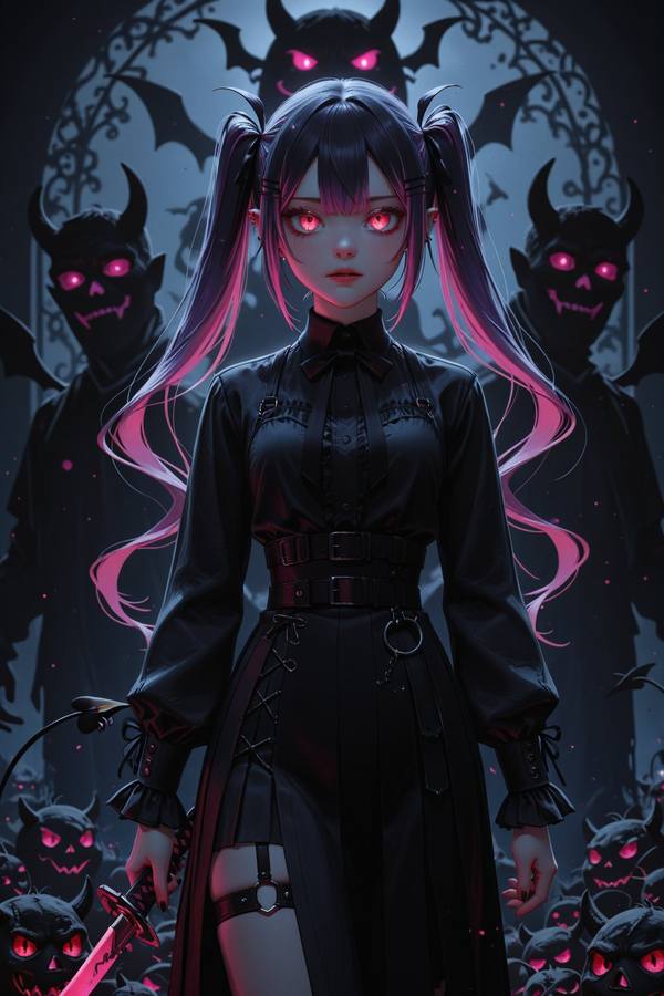 AI-generated image analyzed by PromptLens