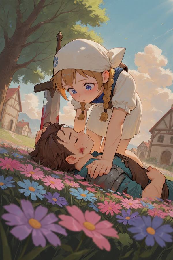 AI-generated image analyzed by PromptLens